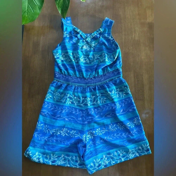 Vintage Kathie Lee Beach Romper Size 10 - Picture 3 of 11